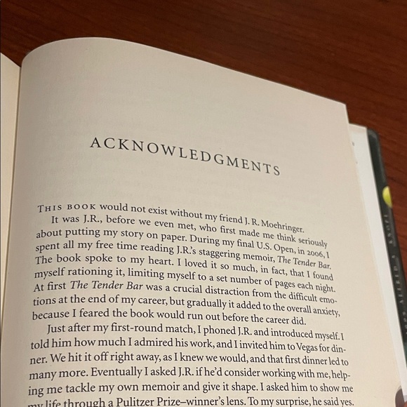 Open: An Autobiography by Andre Agassi Hardcover Used Book - Picture 12 of 16